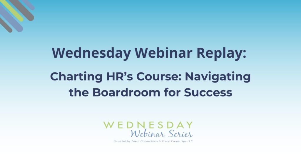 Charting HR’s Course Navigating the Boardroom for Success