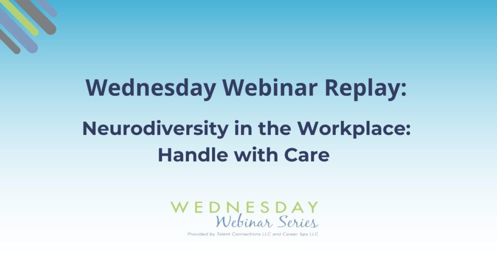 Neurodiversity in the Workplace Handle with Care