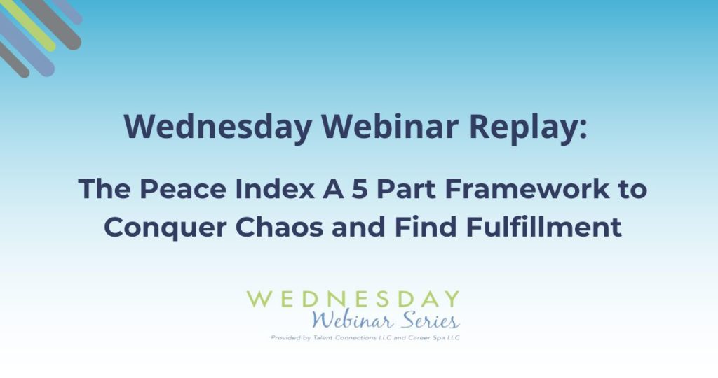 The Peace Index A 5 Part Framework to Conquer Chaos and Find Fulfillment