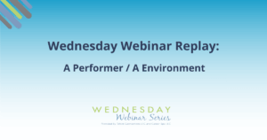 A Performer A Environment